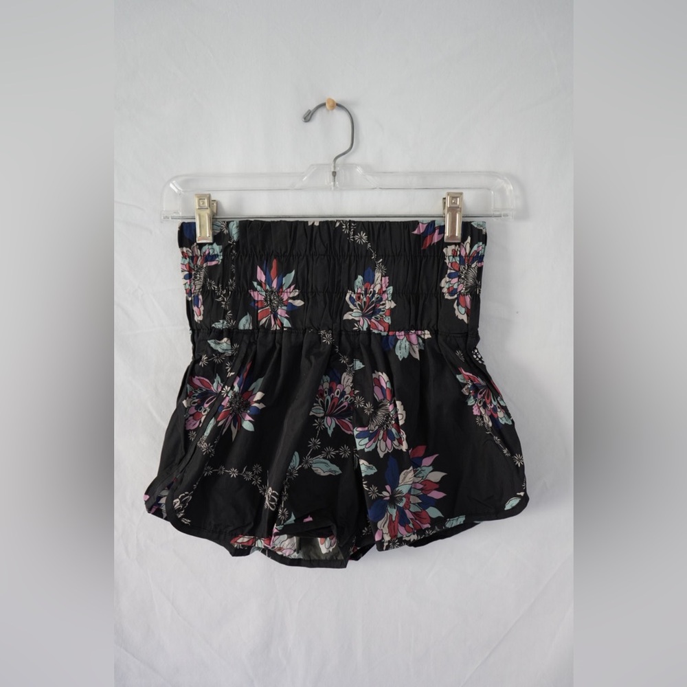 Free People The Way Home Printed Shorts